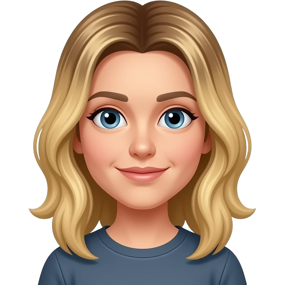 add blonde highlights emoji