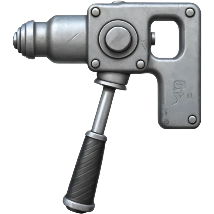 Pneumatic hammer swinging emoji