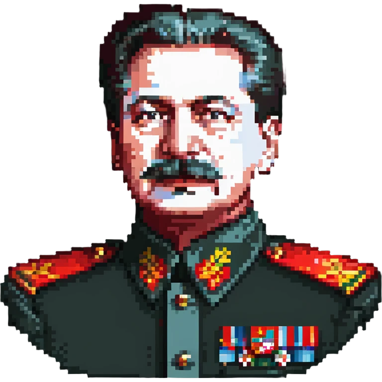portrait of Stalin emoji