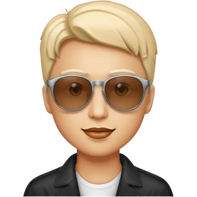 sol radiante con gafas de sol emoji