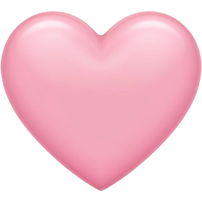 baby pink heart emoji
