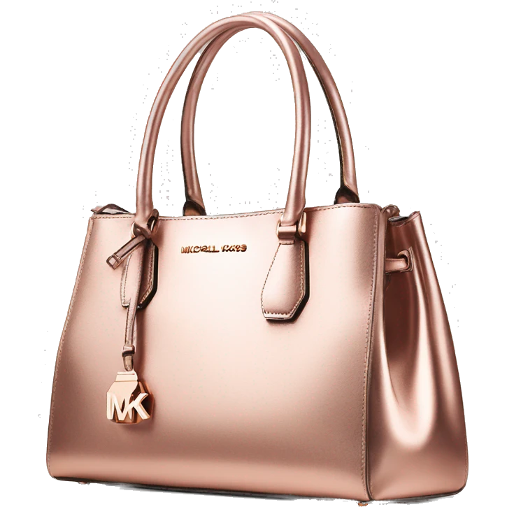 Rose gold Michael Kors bag  emoji