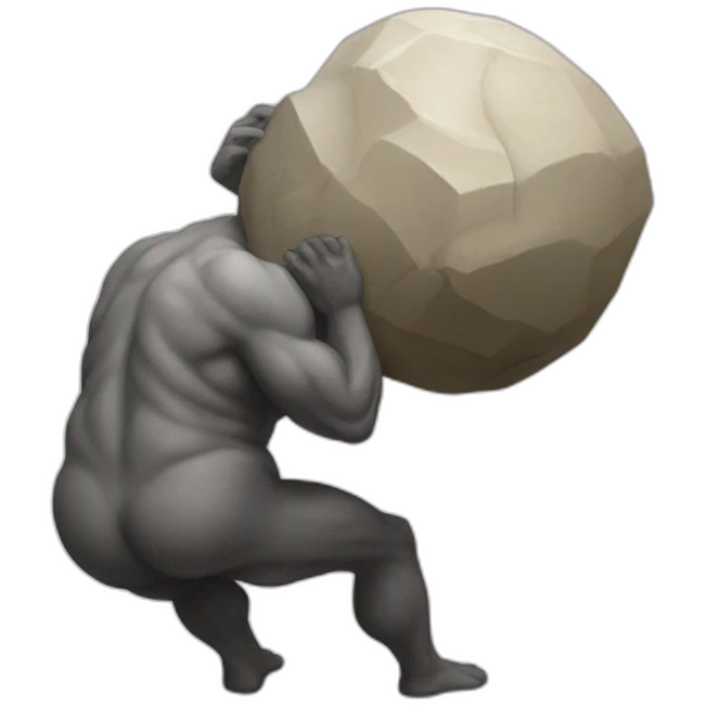 sisyphus emoji