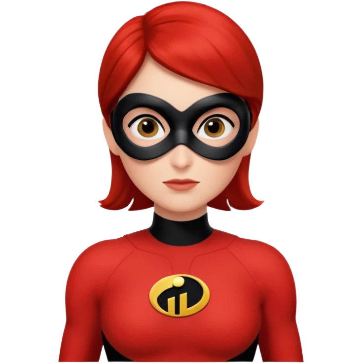 Elastigirl from The Incredibles Movie emoji