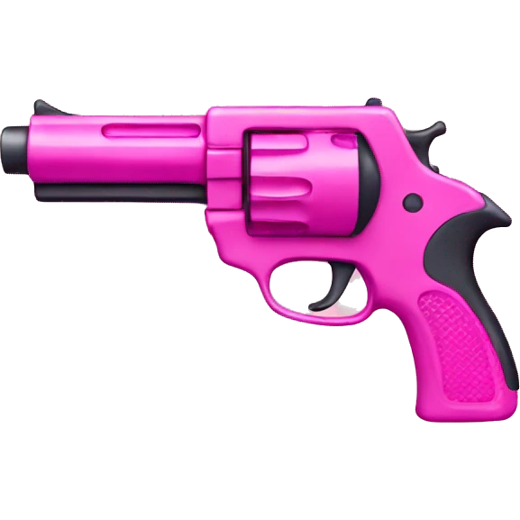 pink gun emoji