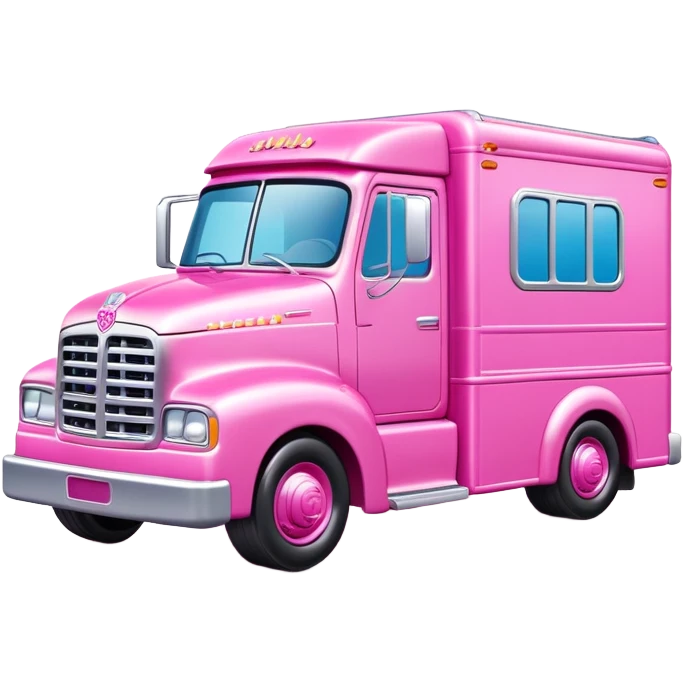 Real Life Barbie Dream truck emoji
