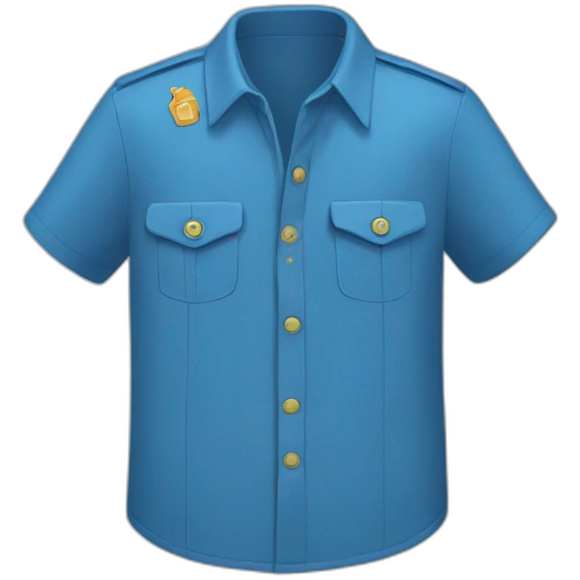 blue scout shirt emoji