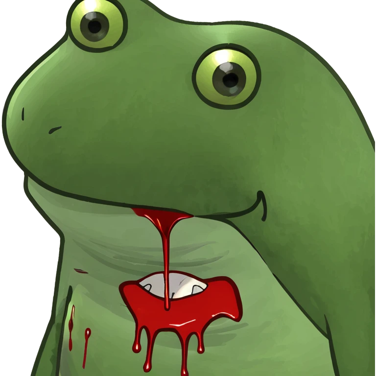 bufo chest is bleeding emoji