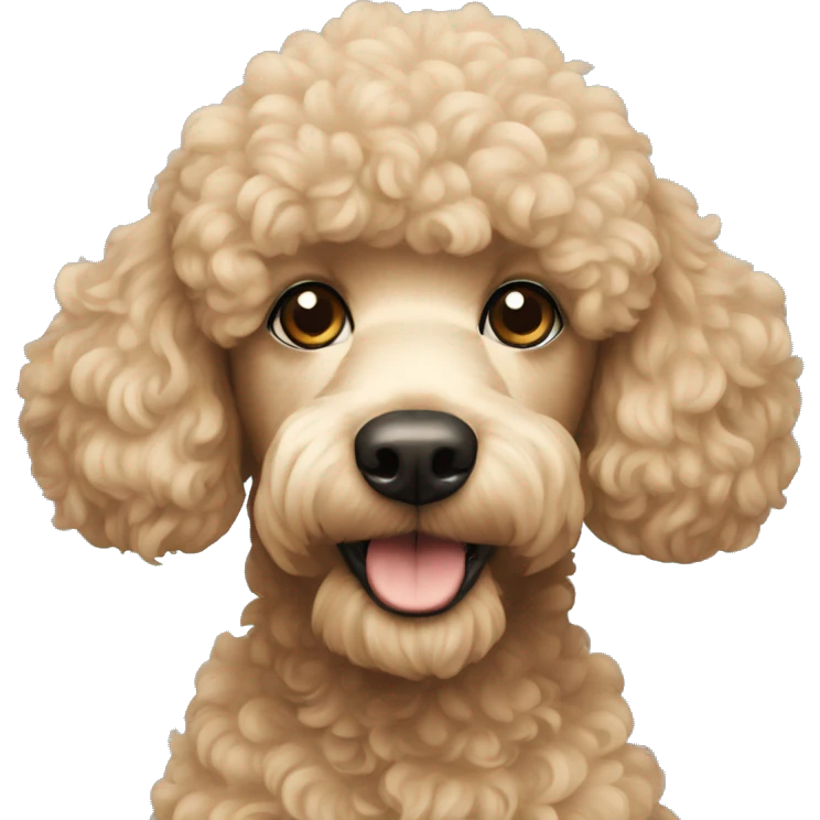 Poodle emoji