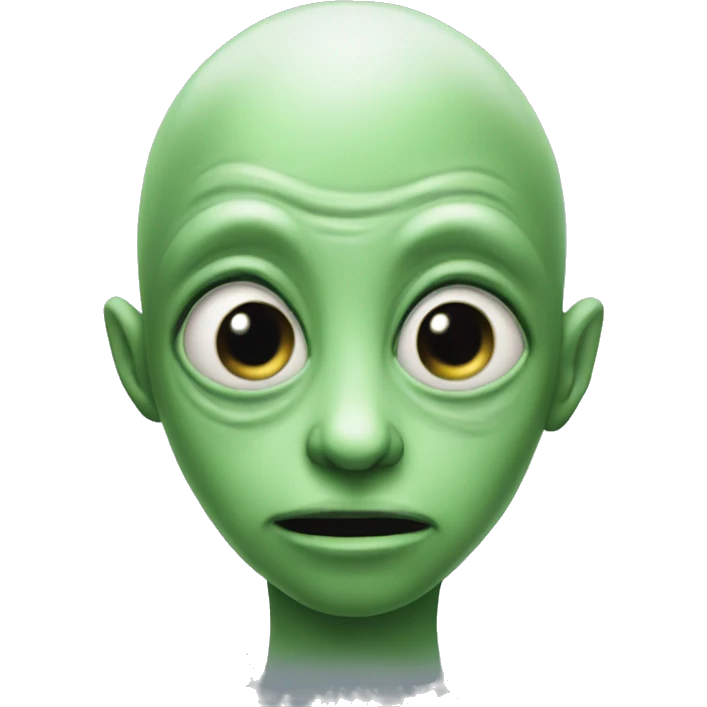 kind alien  emoji