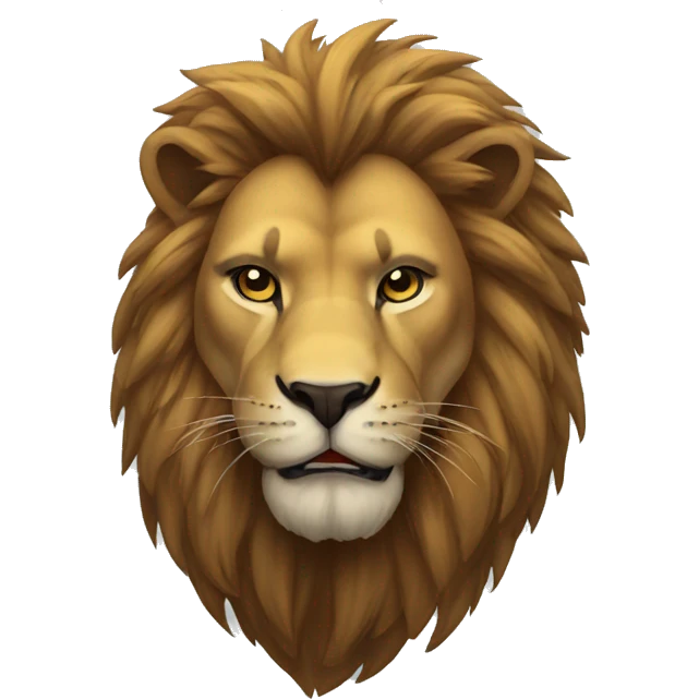 lion strong emoji