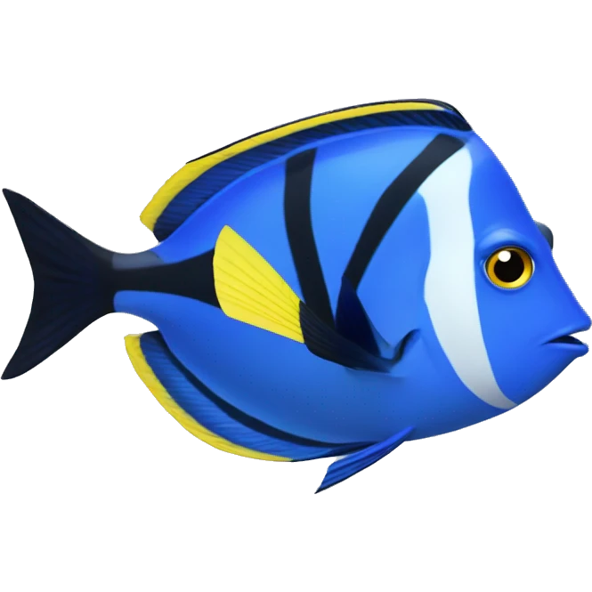 blue tang dory emoji