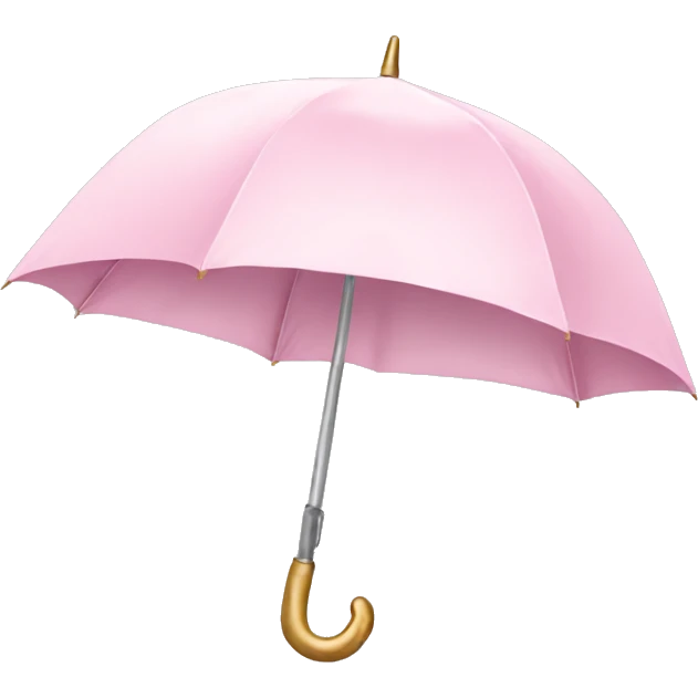 Light pink umbrella unicorn  emoji