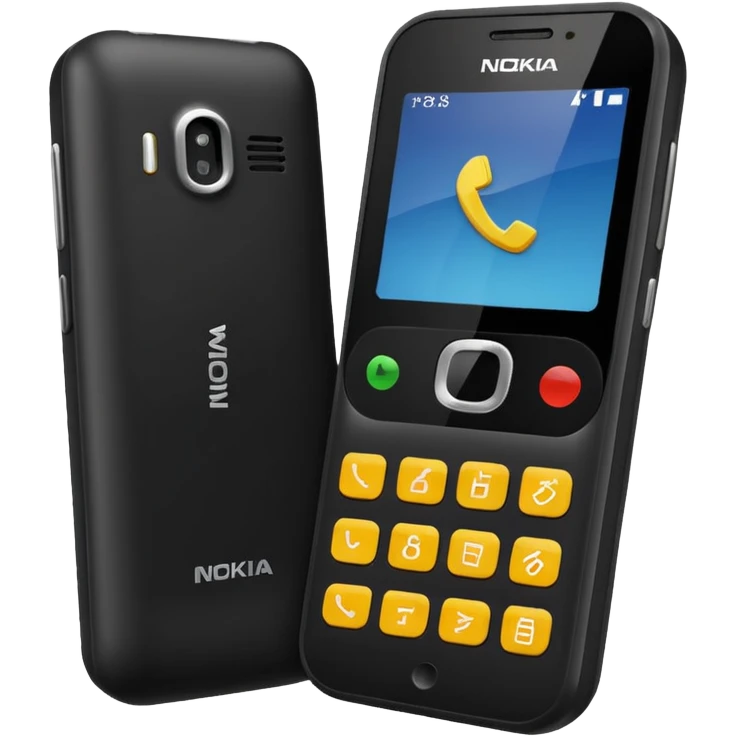 Celular nokia emoji