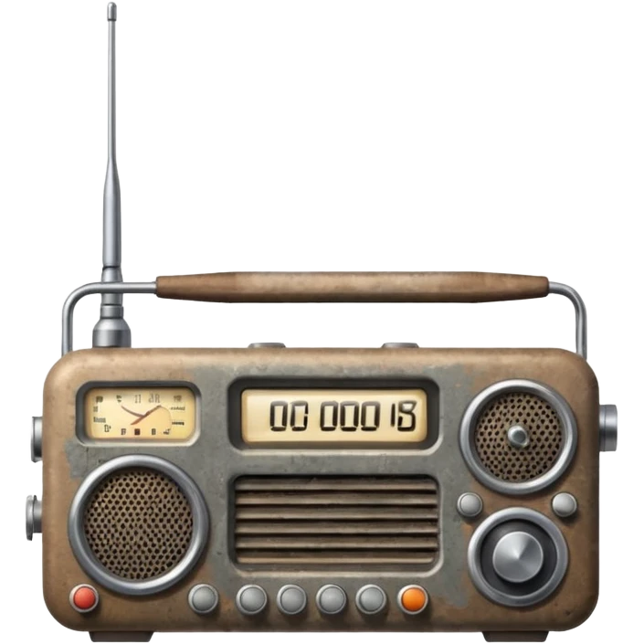 radio over a mountain emoji