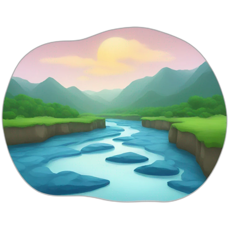 River autism colours emoji