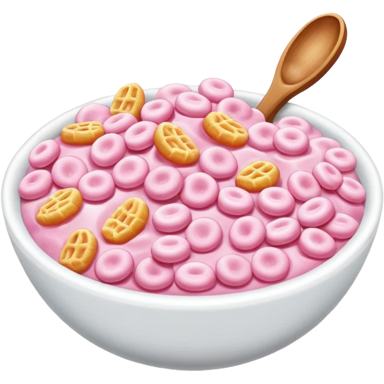 Pink Cereal emoji