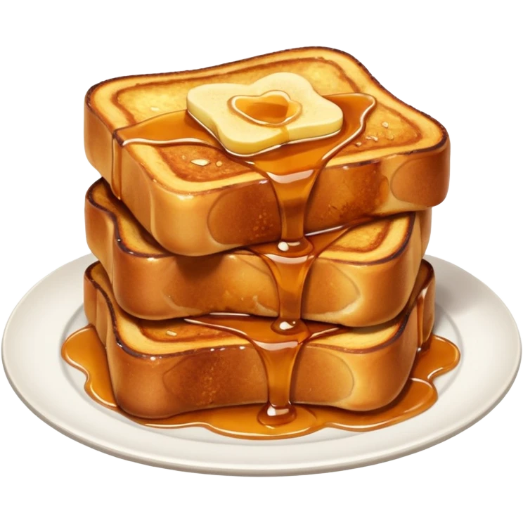cinnamon apple french toast emoji