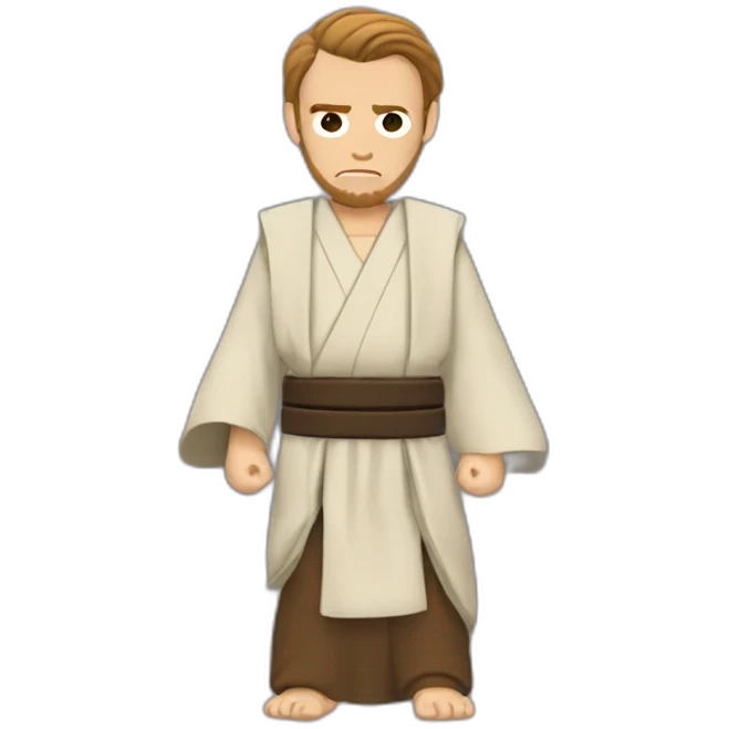 obi-wane kenobi Thumbs down emoji