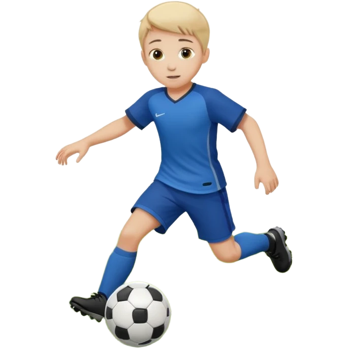  мальчик играет в футбол и эта картинка должна быть обведена в кружок  emoji