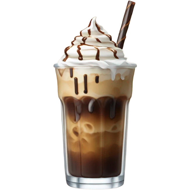 Iced coffee emoji