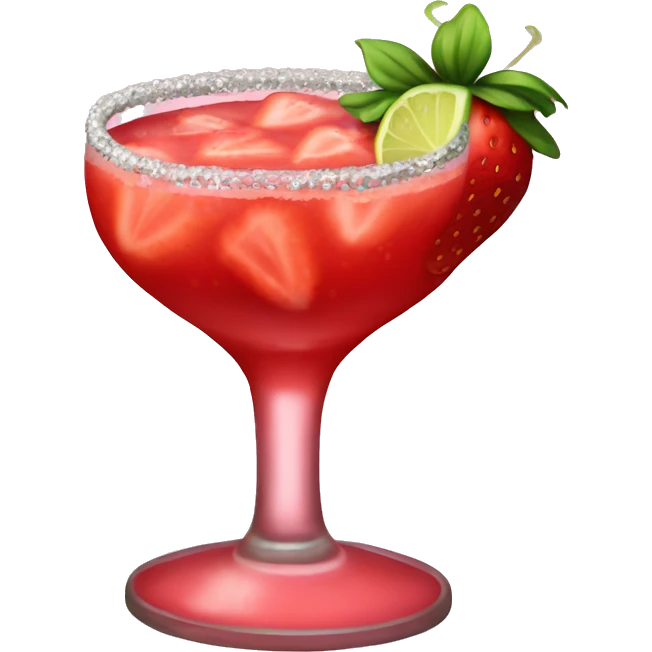 Strawberry Margarita emoji