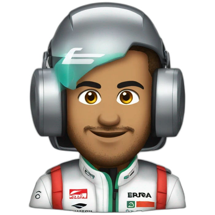 Lewis Hamilton, f1 mercedes emoji