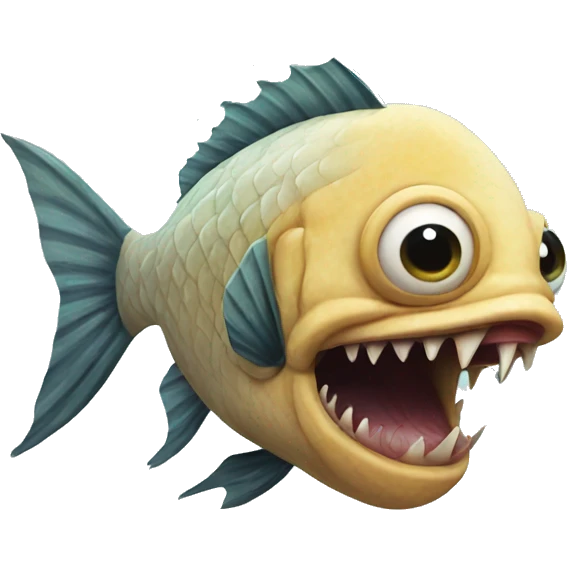 freaky fish emoji
