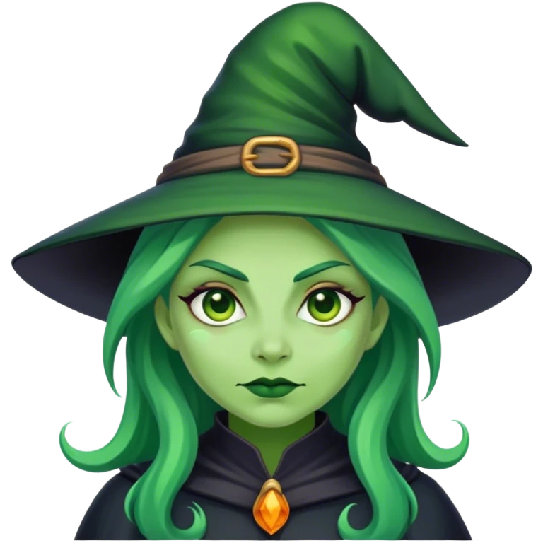 bufo but a witch emoji