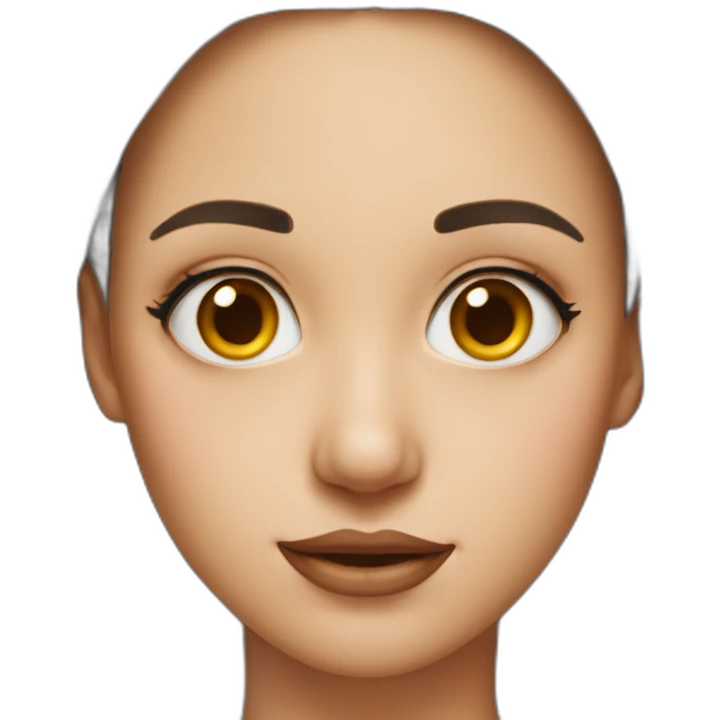 hyperrealistic Side eyes emoji