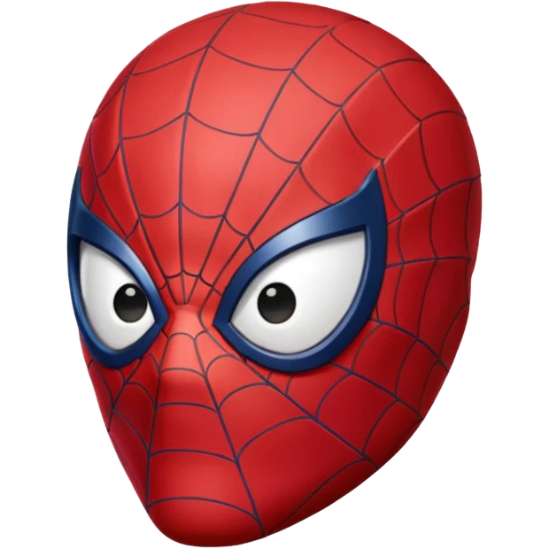 Side look Spider-Man  emoji
