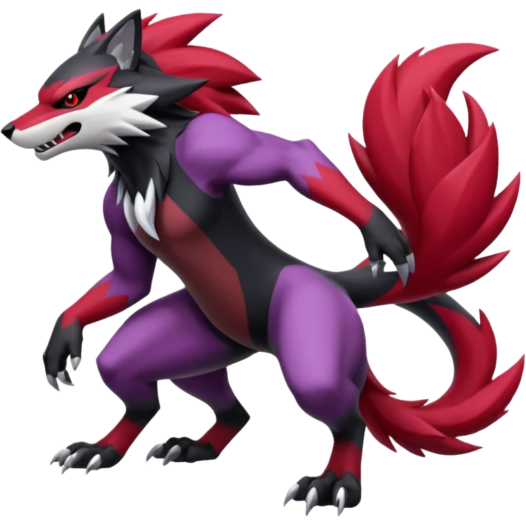 Obstagoon-Zeraora-Zoroark-fusion  emoji