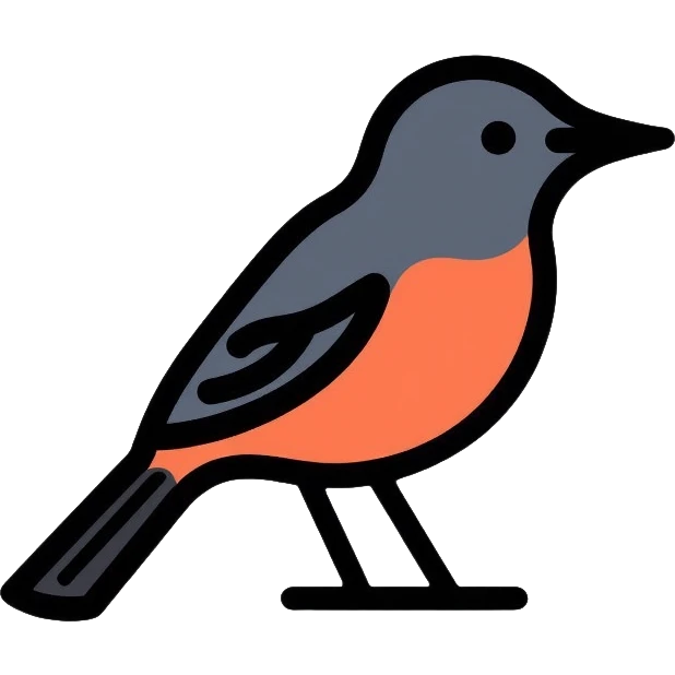 nightingale bird emoji