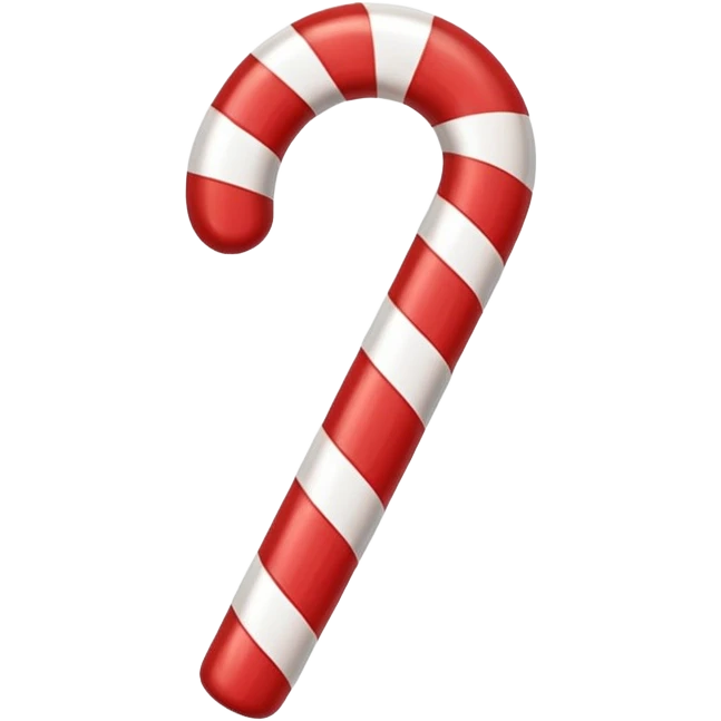 Christmas candy cane emoji