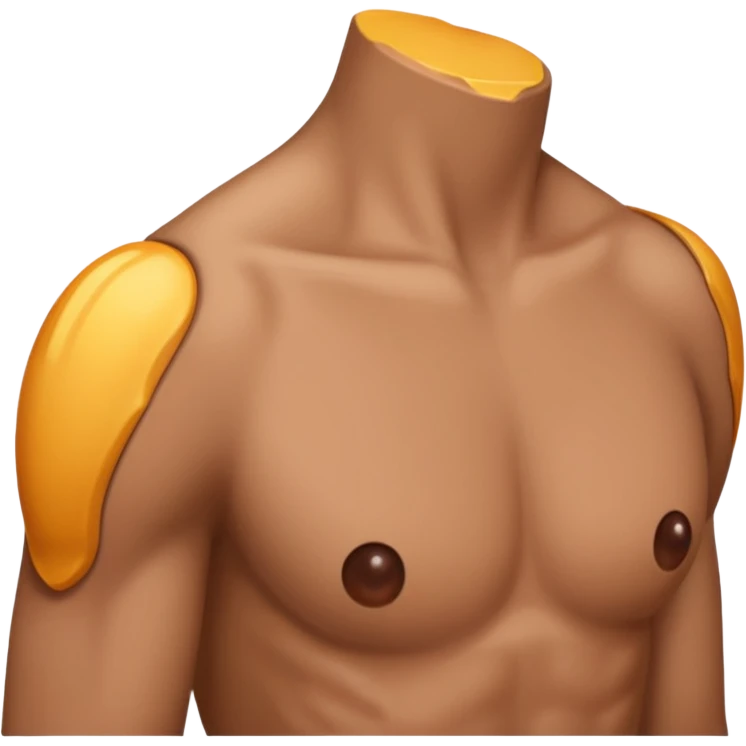 creami un emoji di una spalla corpo umano emoji