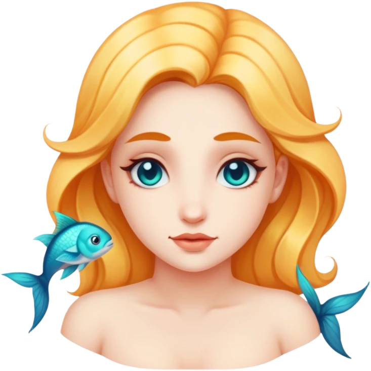 Laura looks like a magical pisces  emoji