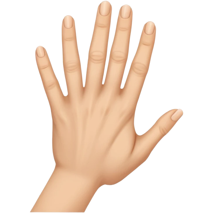 Hand without the ring finger  emoji