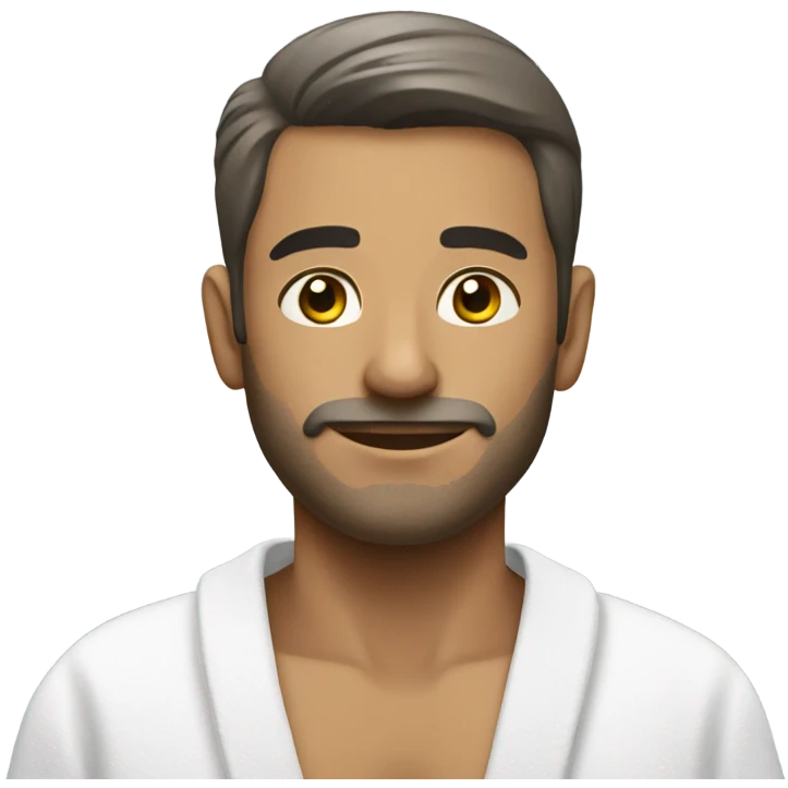Man in spa emoji