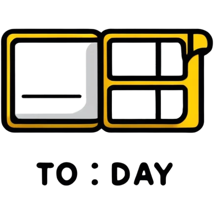 bright sunshine with TODAY text emoji