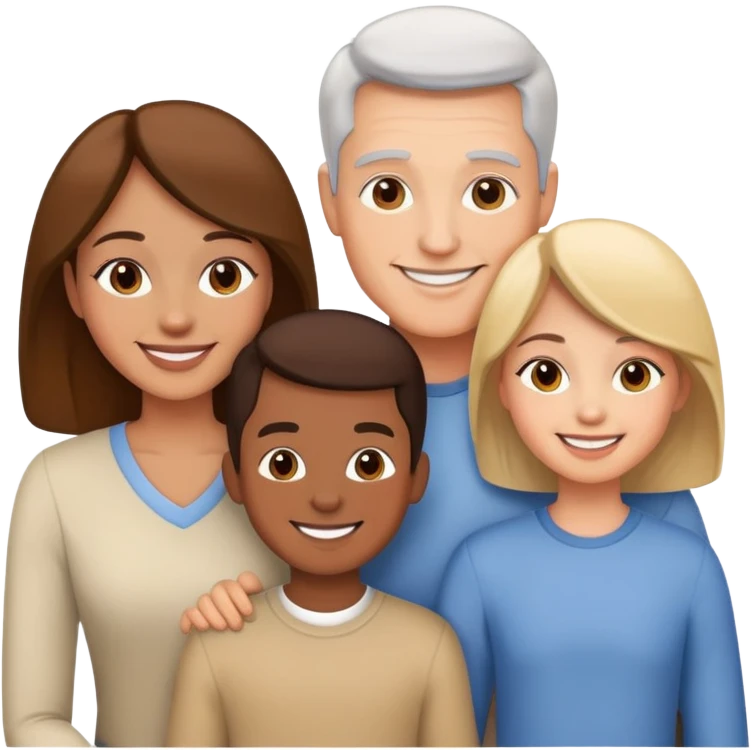 Black family  emoji