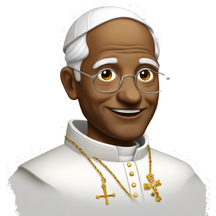 funky pope emoji