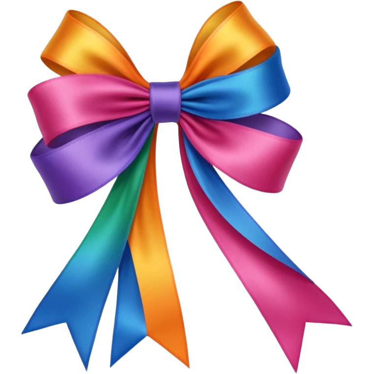 Ribbon of same design in all colors emoji