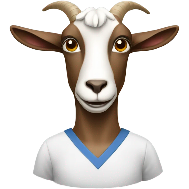 Goat as teacher emoji