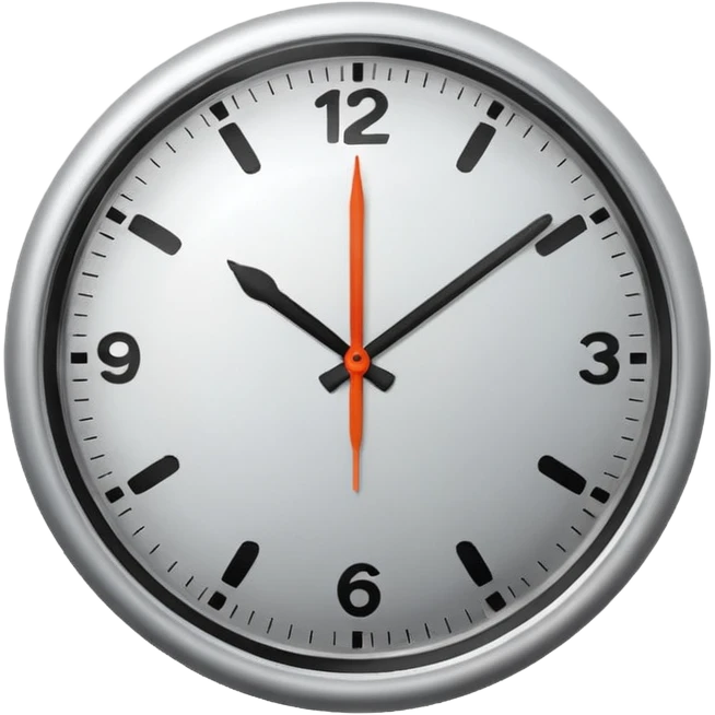 time emoji