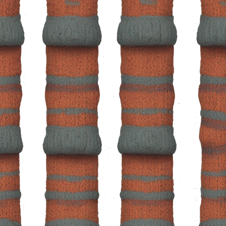 Knitted socks emoji