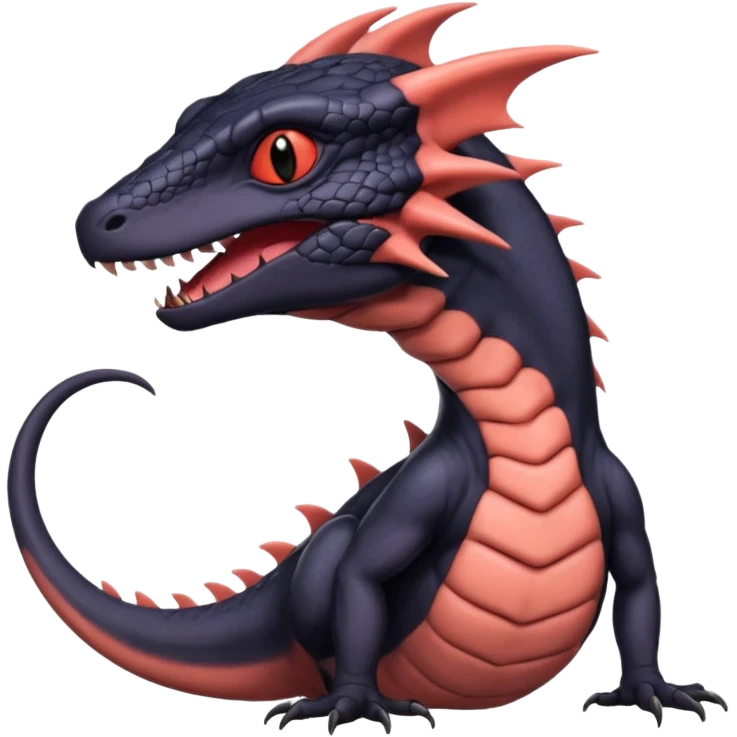 Realistic Nebulae Epic Salandit-Noibat-hybrid emoji