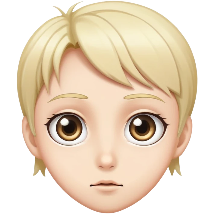 manga character with big expressive eyes emoji