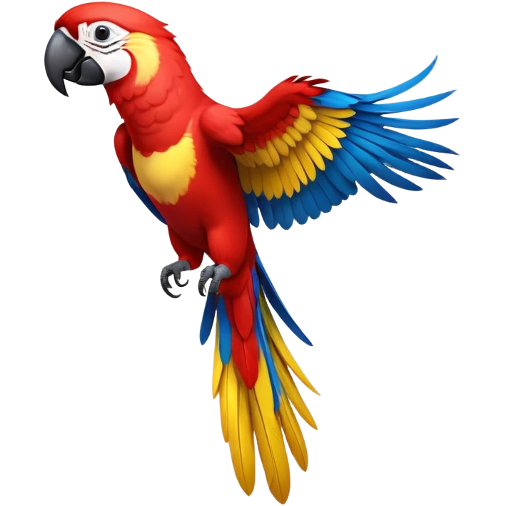 cinematic-macaw-realistic-full-body-standing-emoji,-vibrant-feathers-glowing-with-rich-reds,-blues,-and-yellows,-head-tilted-dramatically,-curved-black-beak-gleaming,-piercing-dark-eyes-exuding-confidence,-simplified-yet-realistic-focused-features,-highly-detailed,-glowing-with-an-almost-sarcastic-glow

 emoji