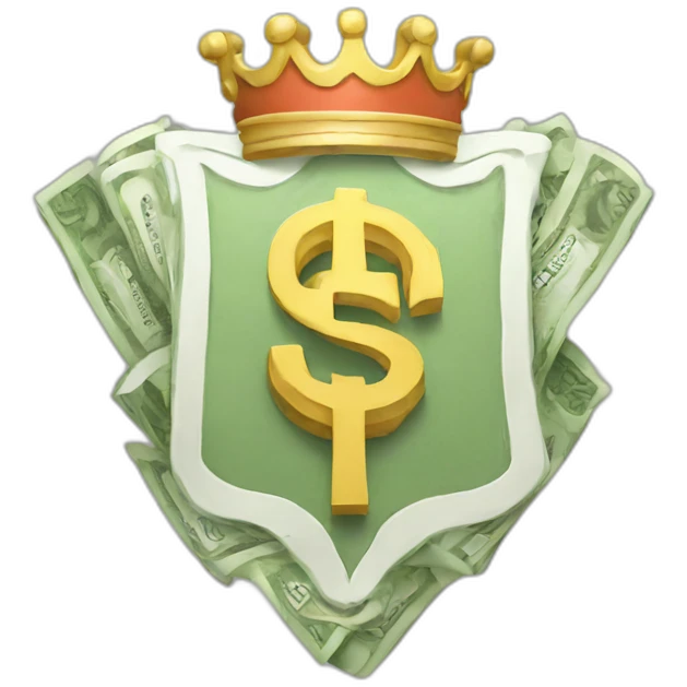 money-sign-coat-of-arms emoji