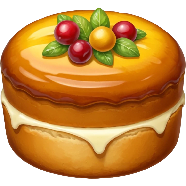 Italian delicious pannetone emoji